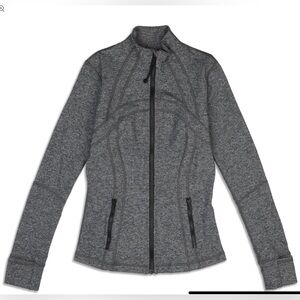 Lululemon Define Jacket Luon in Heathered Black